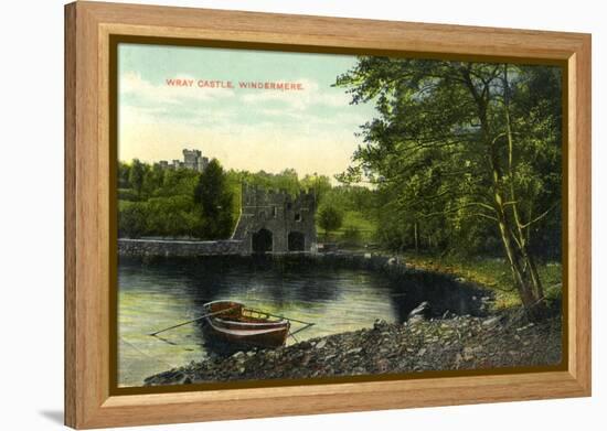 Wray Castle, Claife, Lancashire, Early 20th Century-null-Framed Premier Image Canvas