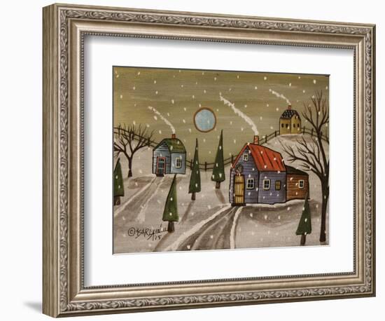 Wreath House-Karla Gerard-Framed Giclee Print