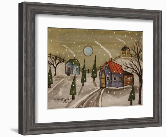 Wreath House-Karla Gerard-Framed Giclee Print