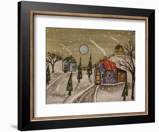 Wreath House-Karla Gerard-Framed Giclee Print