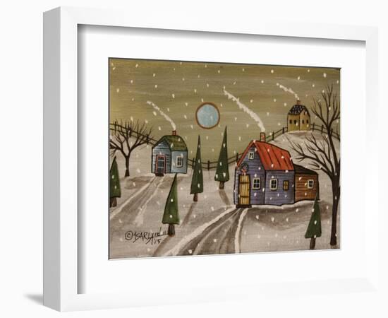 Wreath House-Karla Gerard-Framed Giclee Print