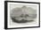 Wreck in Correjou Bay, on the Coast of Britanny-null-Framed Giclee Print