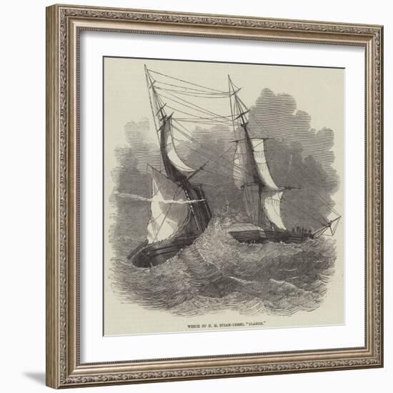 Wreck of Hm Steam-Vessel Flamer-null-Framed Giclee Print