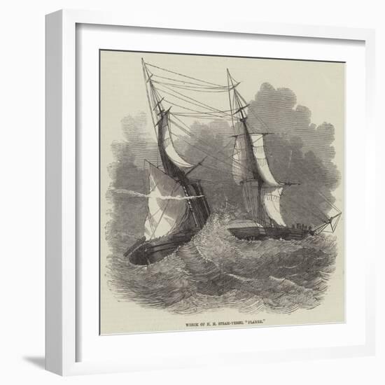 Wreck of Hm Steam-Vessel Flamer-null-Framed Giclee Print