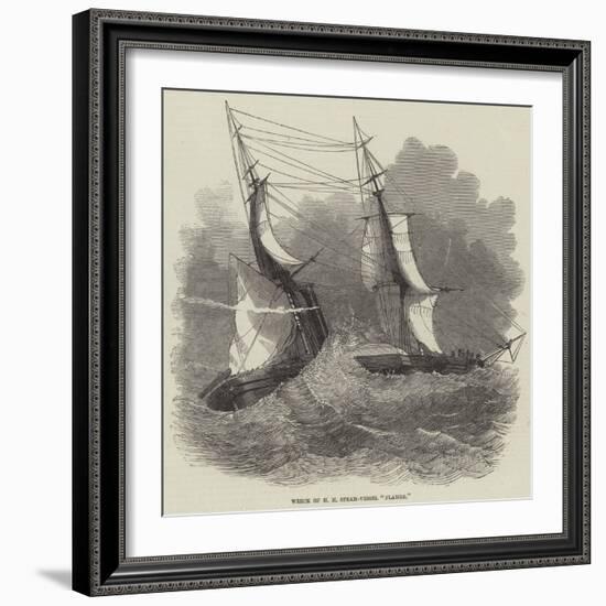 Wreck of Hm Steam-Vessel Flamer-null-Framed Giclee Print