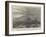 Wreck of HMS Niobe on the Rocks Off Miquelon Island-null-Framed Giclee Print