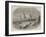 Wreck of the Chilian Steamer Cazador-null-Framed Giclee Print