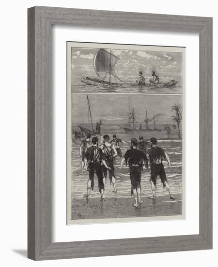 Wreck of the Gettysburg-Joseph Nash-Framed Giclee Print