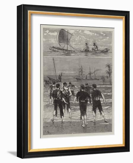 Wreck of the Gettysburg-Joseph Nash-Framed Giclee Print