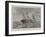 Wreck of the Peninsular and Oriental Company's Steamer Tasmania, on the Monk Rocks, Corsica-null-Framed Giclee Print