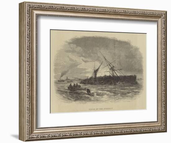 Wreck of the Spindrift-Walter William May-Framed Giclee Print