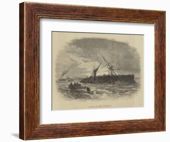 Wreck of the Spindrift-Walter William May-Framed Giclee Print