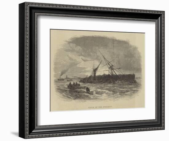 Wreck of the Spindrift-Walter William May-Framed Giclee Print