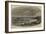 Wreck of the Steam-Ship Queen Elizabeth at Calaparra, Near Gibraltar-null-Framed Giclee Print