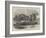 Wreck of the Thames Steam Boat Metis, at Woolwich-null-Framed Giclee Print