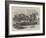 Wreck of the Thames Steam Boat Metis, at Woolwich-null-Framed Giclee Print