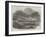 Wreck of The Vanguard Steamer, Off Cork Lighthouse-null-Framed Giclee Print