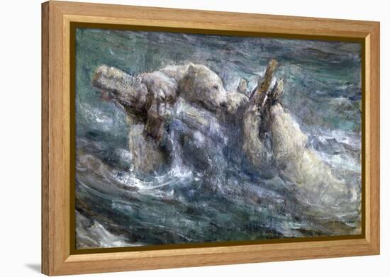 Wreckage, C1867-1910-John Macallan Swan-Framed Premier Image Canvas