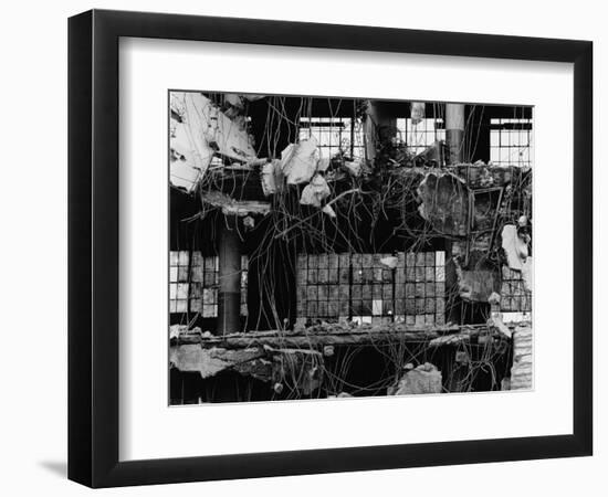 Wrecked Building and Windows, 1976-Brett Weston-Framed Photographic Print