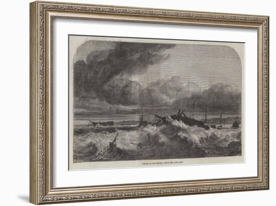 Wrecks in the Mersey, after the Late Gale-null-Framed Giclee Print