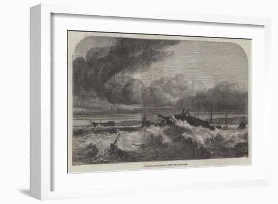 Wrecks in the Mersey, after the Late Gale-null-Framed Giclee Print