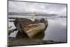 Wrecks of Fishing Boats, Near Salen, Isle of Mull-Gary Cook-Mounted Photographic Print