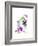 Wren with Birdhouse and Clematis, 2016-John Keeling-Framed Giclee Print