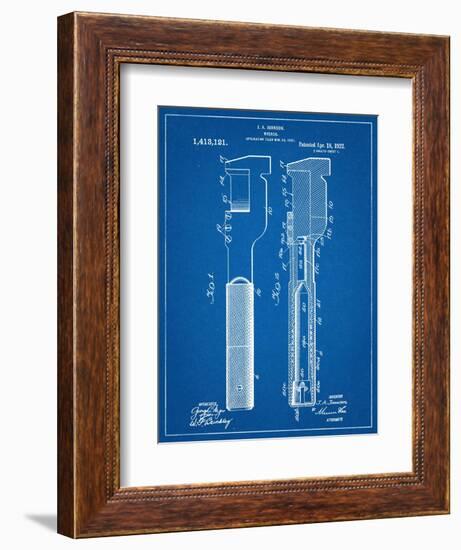 Wrench Tool Patent-null-Framed Premium Giclee Print