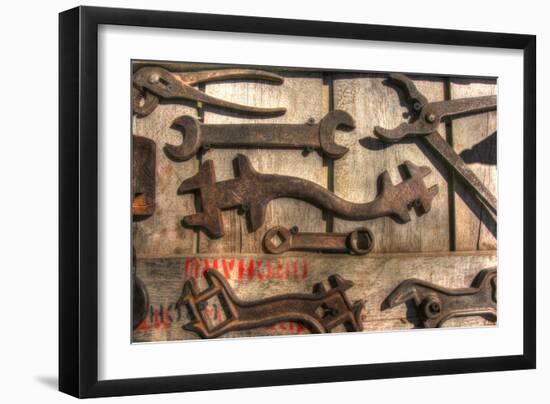 Wrench Wall-Robert Goldwitz-Framed Photographic Print