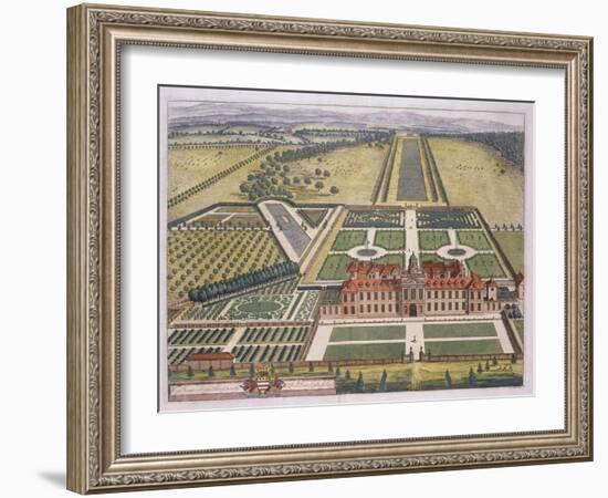 Wrest House in Bedfordshire-Leonard Knyff-Framed Giclee Print