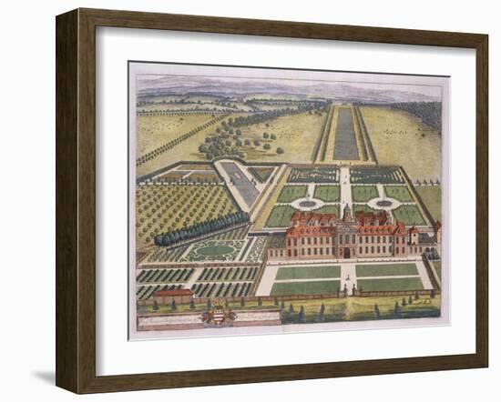 Wrest House in Bedfordshire-Leonard Knyff-Framed Giclee Print