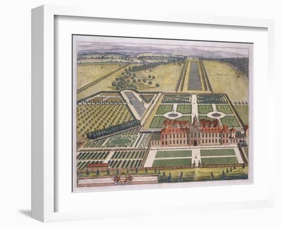 Wrest House in Bedfordshire-Leonard Knyff-Framed Giclee Print