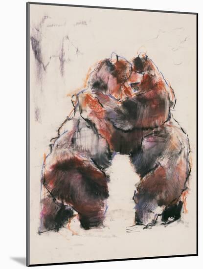 Wrestle-Mark Adlington-Mounted Giclee Print