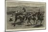 Wrestling on Horseback-William Small-Mounted Giclee Print