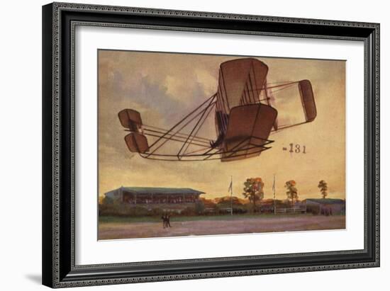 Wright Biplane-null-Framed Giclee Print