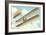 Wright Brothers Bi-plane-null-Framed Premium Giclee Print