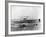 Wright Brothers Wilbur and Orville with 1903 Airplane "Kitty Hawk" on First Flight-null-Framed Premium Photographic Print