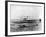 Wright Brothers Wilbur and Orville with 1903 Airplane "Kitty Hawk" on First Flight-null-Framed Premium Photographic Print