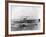 Wright Brothers Wilbur and Orville with 1903 Airplane "Kitty Hawk" on First Flight-null-Framed Premium Photographic Print