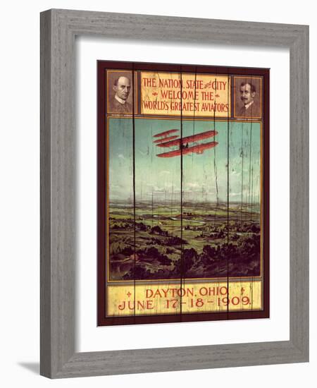 Wright Brothers-Kate Ward Thacker-Framed Giclee Print