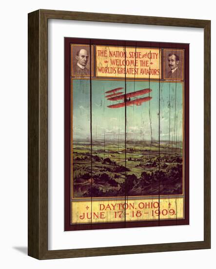 Wright Brothers-Kate Ward Thacker-Framed Giclee Print