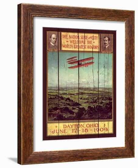 Wright Brothers-Kate Ward Thacker-Framed Giclee Print