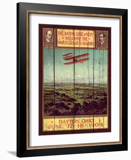 Wright Brothers-Kate Ward Thacker-Framed Giclee Print