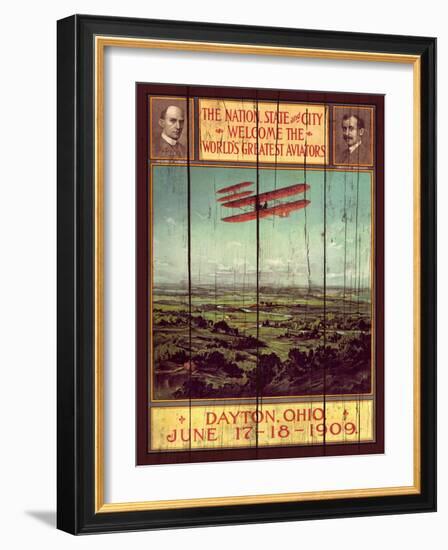 Wright Brothers-Kate Ward Thacker-Framed Giclee Print