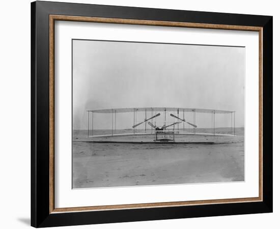 Wright Flyer, December 17th, 1903-Science Source-Framed Giclee Print