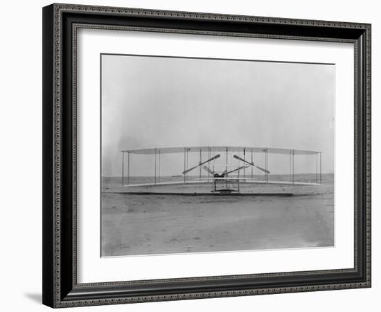 Wright Flyer, December 17th, 1903-Science Source-Framed Giclee Print