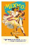 Mexico - Mexicana Airlines (CMA) - Affiliate of Pan American-Wright-Art Print