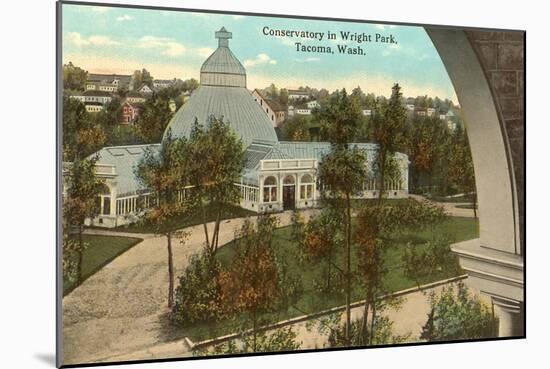 Wright Park Conservatory, Tacoma, Washington-null-Mounted Art Print