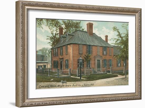 Wright Tavern, Concord-null-Framed Art Print