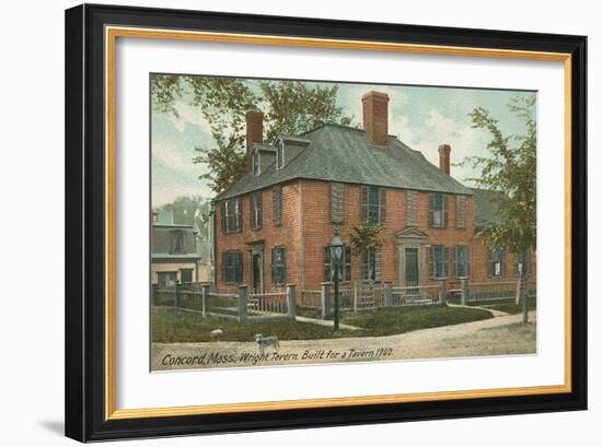 Wright Tavern, Concord-null-Framed Art Print